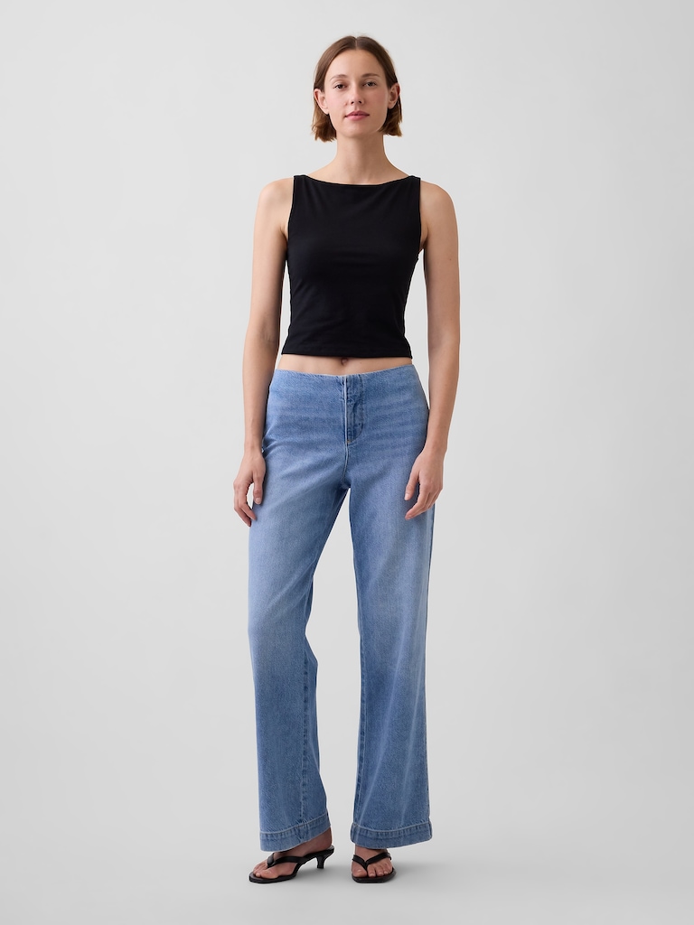 Low Rise UltraSoft Flare Jeans