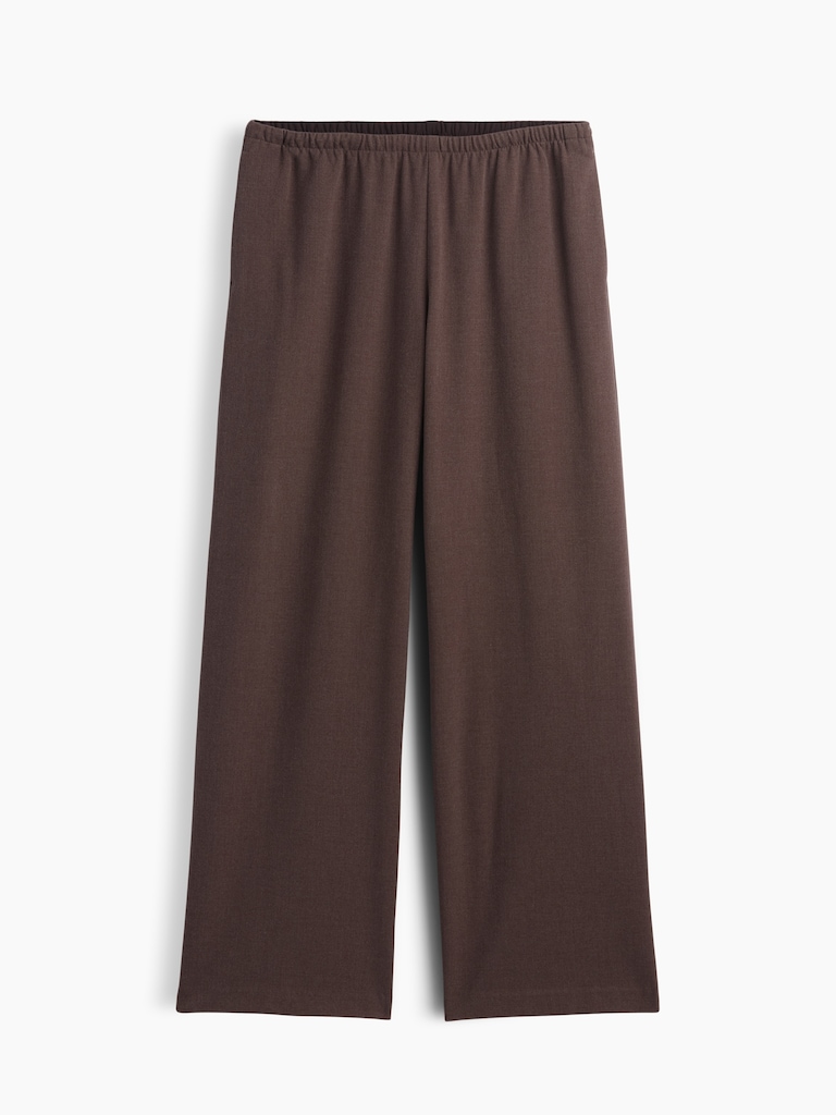 Easy Wide-Leg Pants