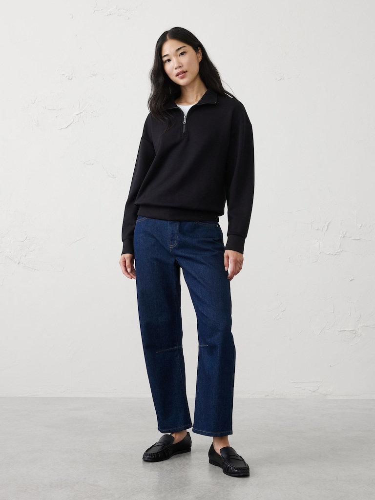 Soft Touch Quarter-Zip Sweatshirt