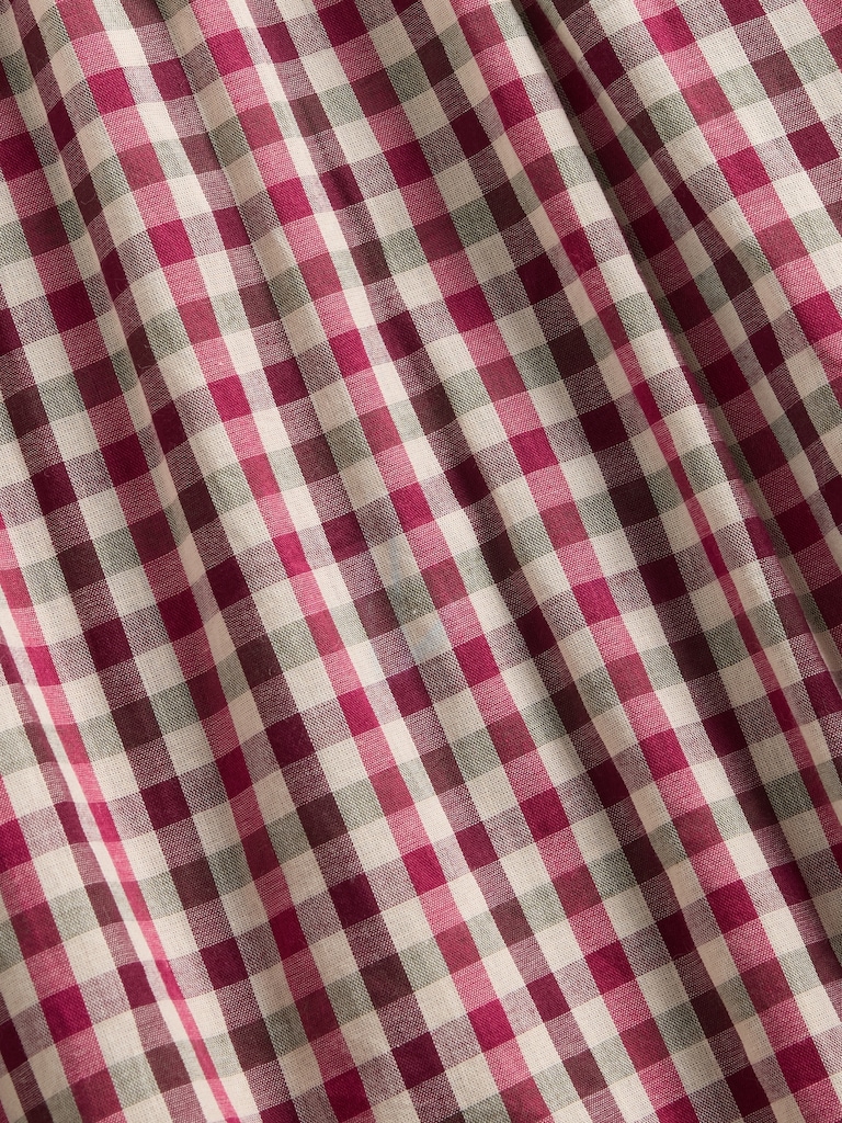 Kids Smocked Square-Neck Dress
