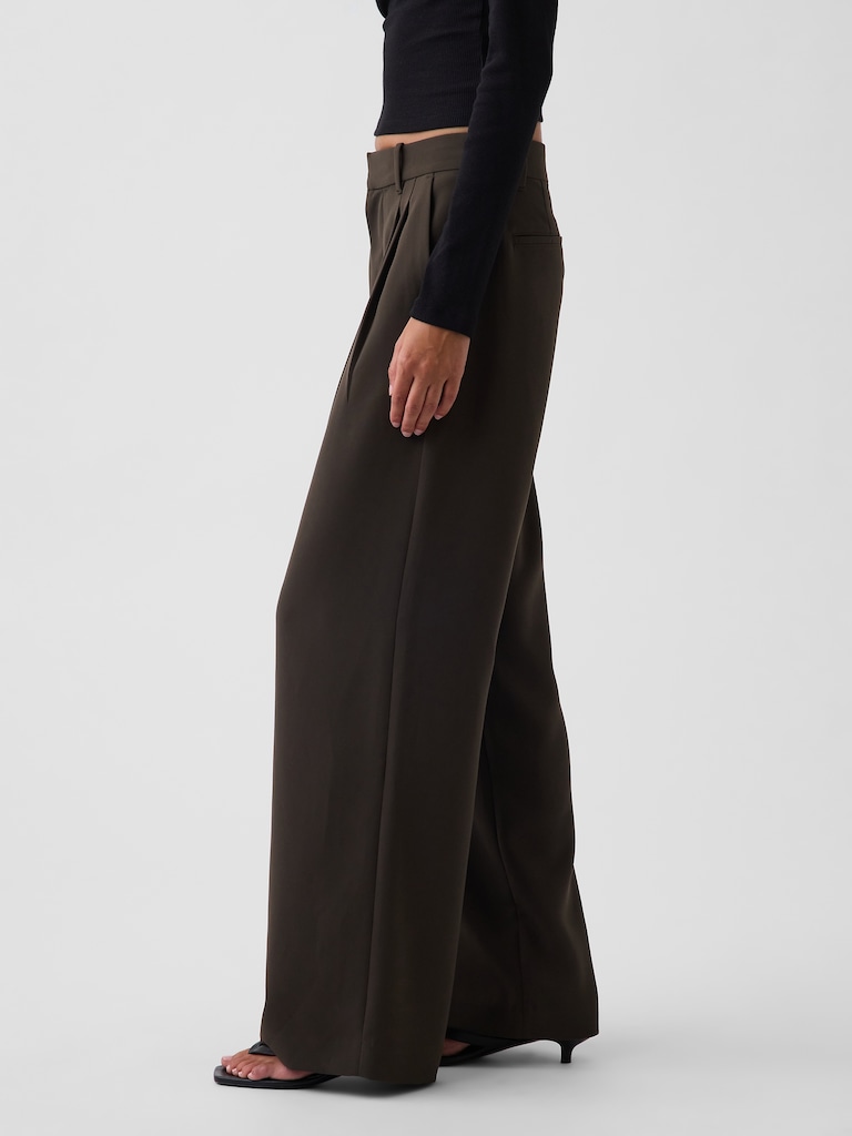 365 High Rise Pleated Trousers