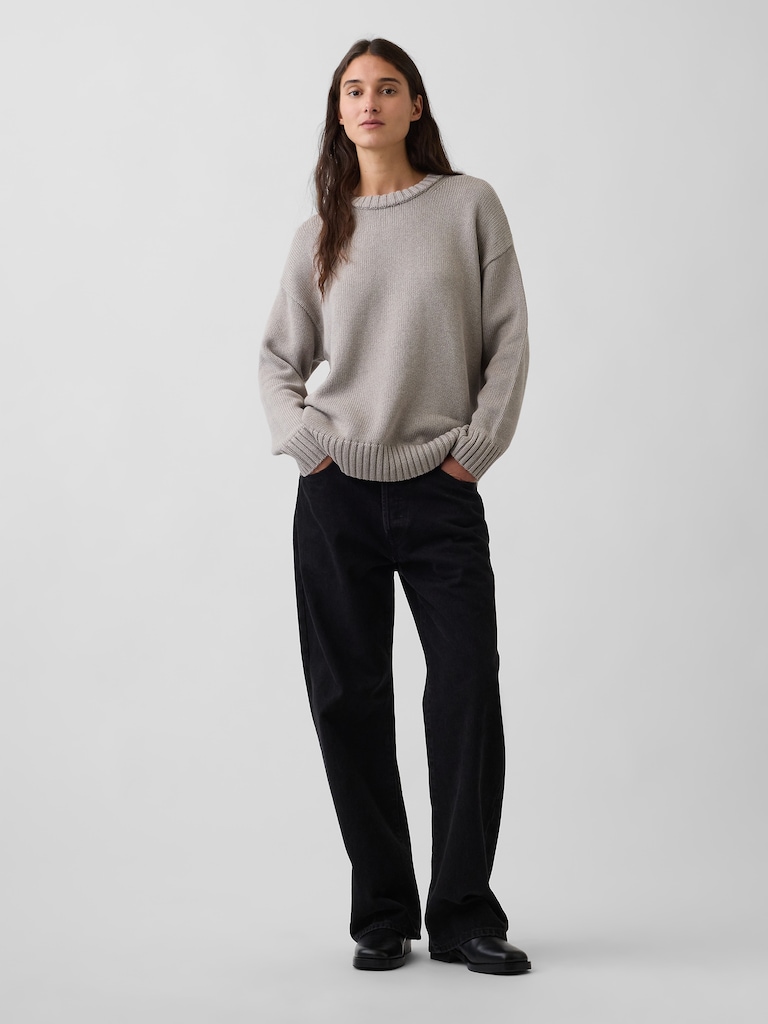 100% Cotton Oversized Sweater