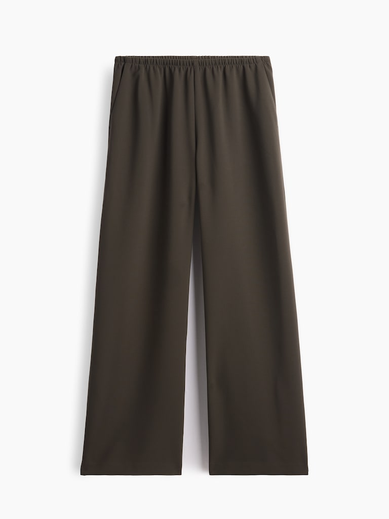 Easy Wide-Leg Pants