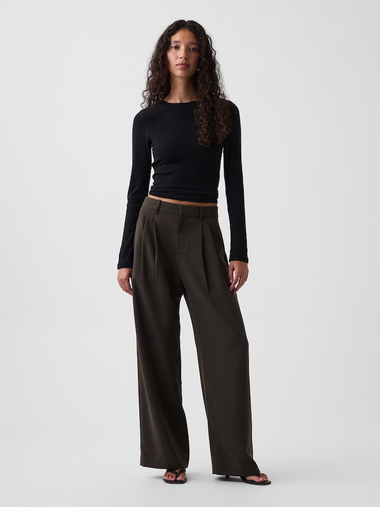 365 High Rise Pleated Trousers