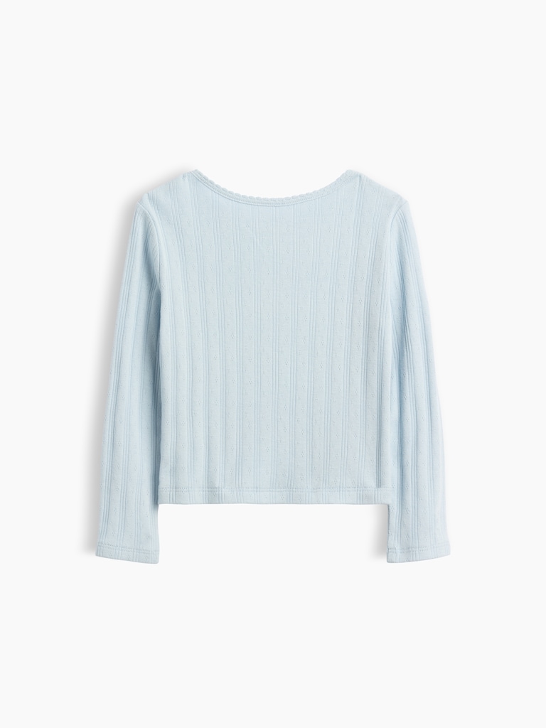 Baby & Toddler Pointelle Rib T-Shirt