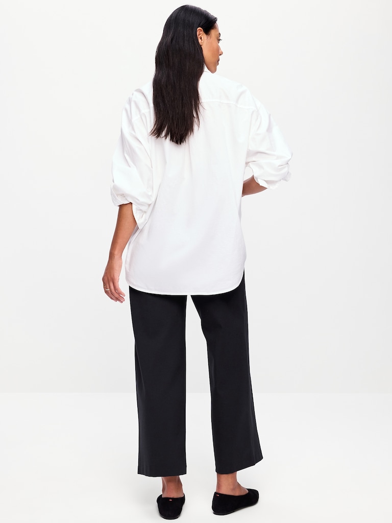 Maternity Full-Panel Stevie Wide-Leg Pants
