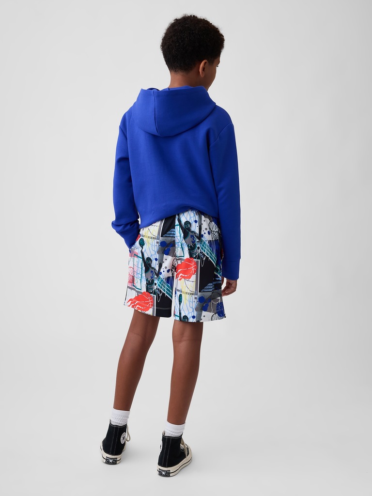 Kids 100% Recycled Pull-On Mesh Shorts