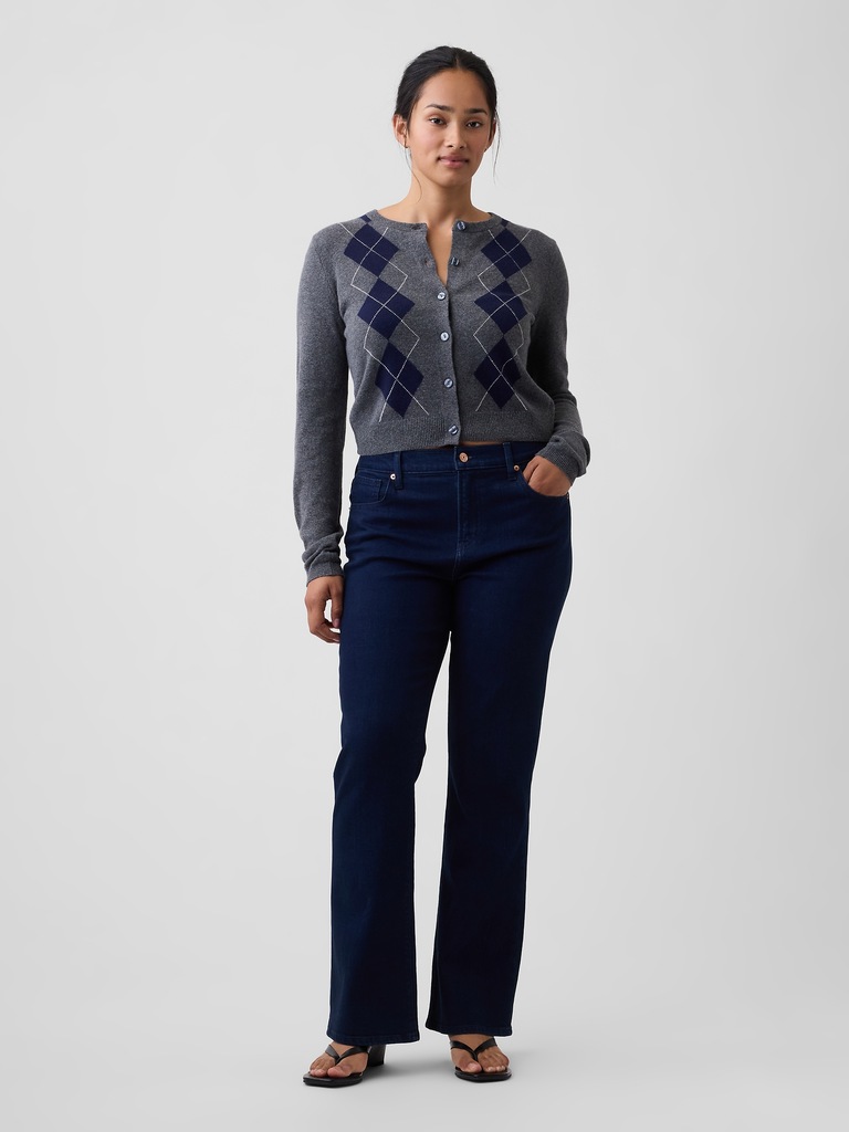 Mid Rise Boot Jeans