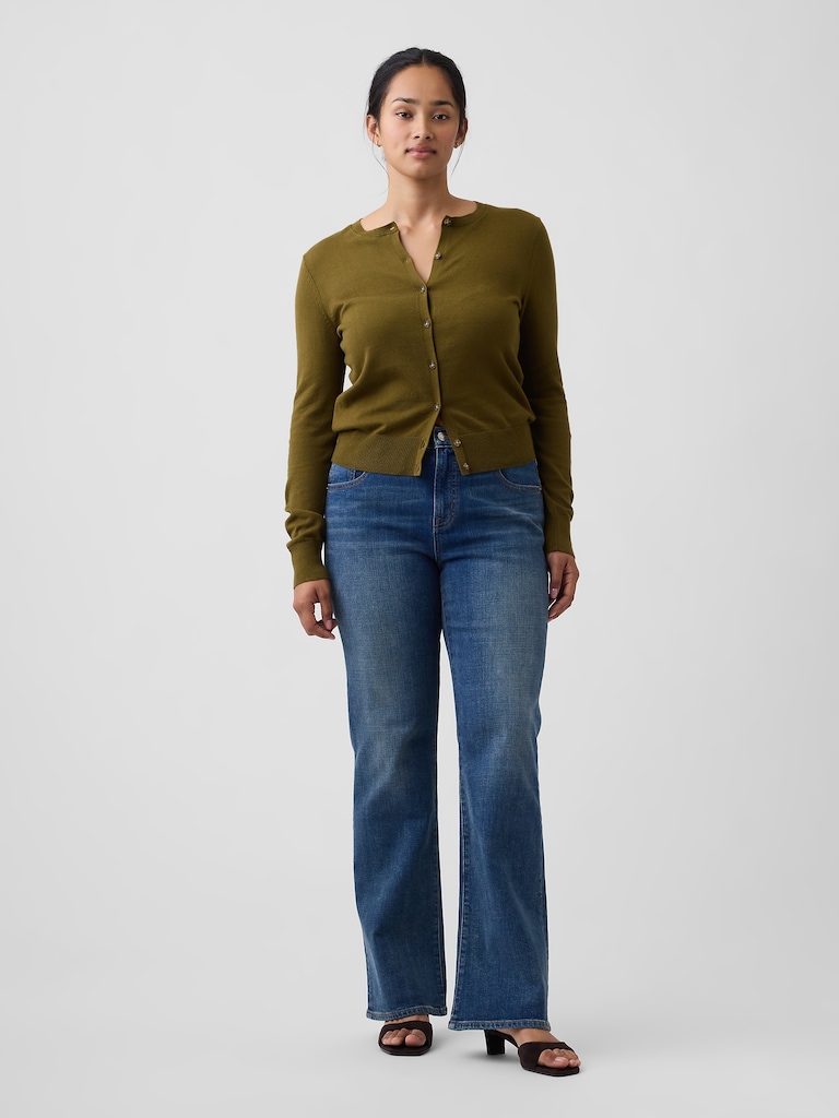 Mid Rise Boot Jeans