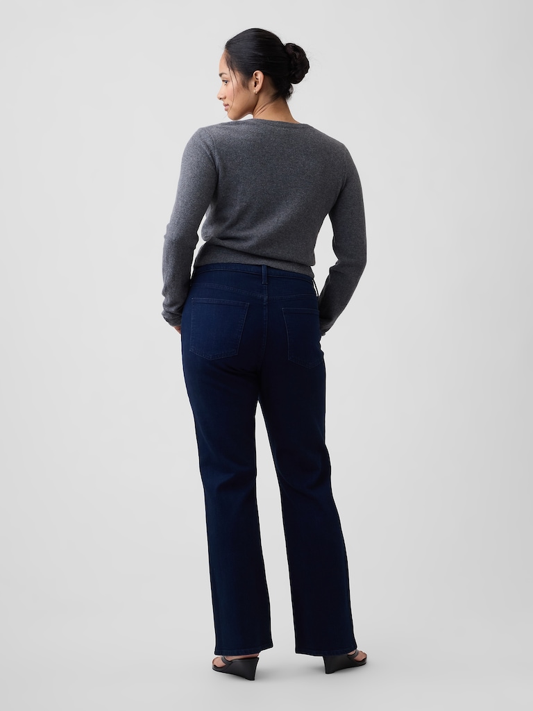 Mid Rise Boot Jeans