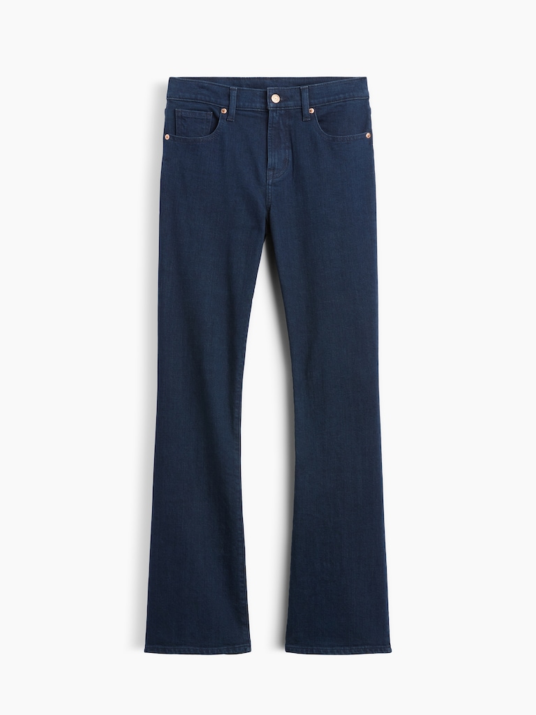 Mid Rise Boot Jeans
