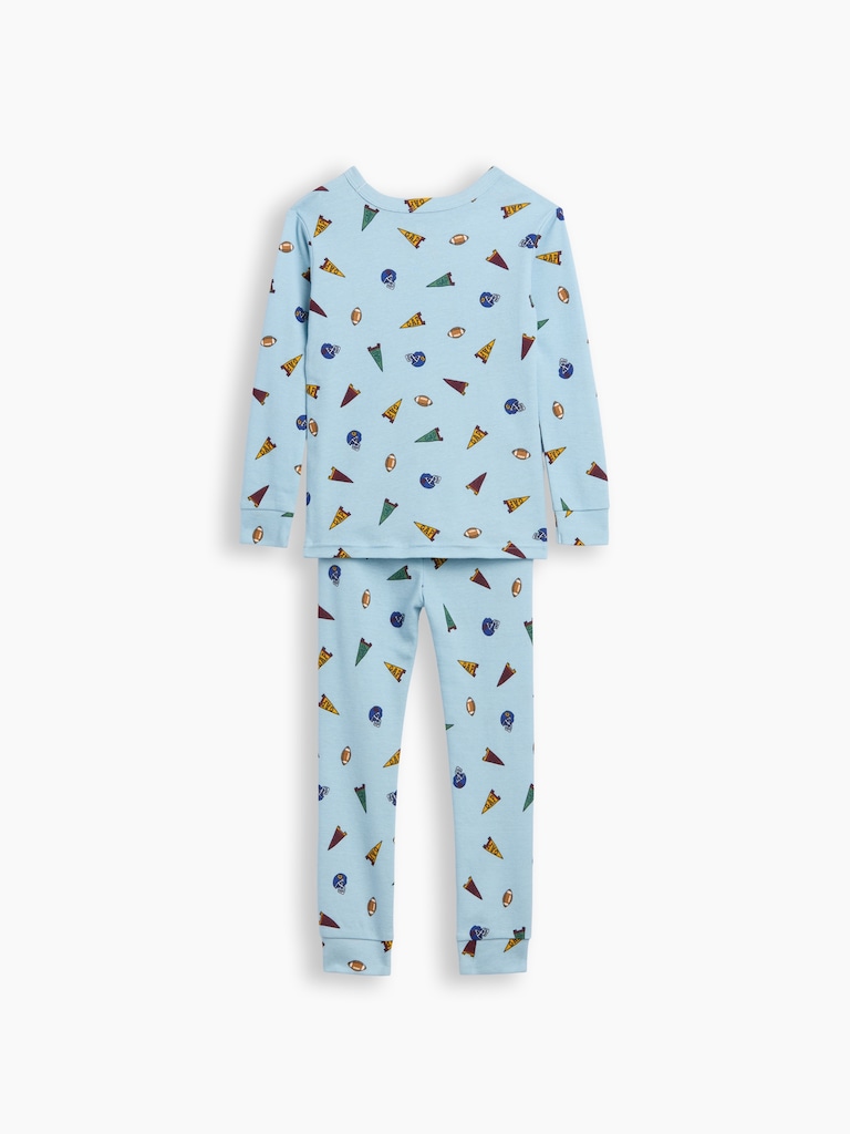 Kids & babyGap Football Print PJ Set