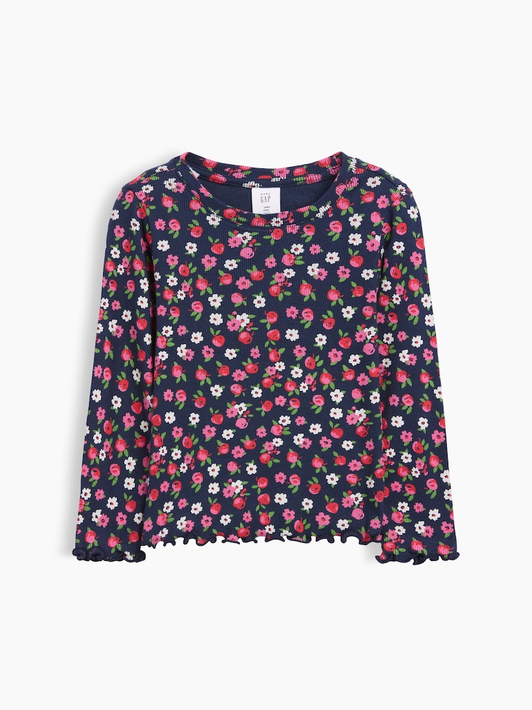 babyGap Ribbed Crewneck T-Shirt