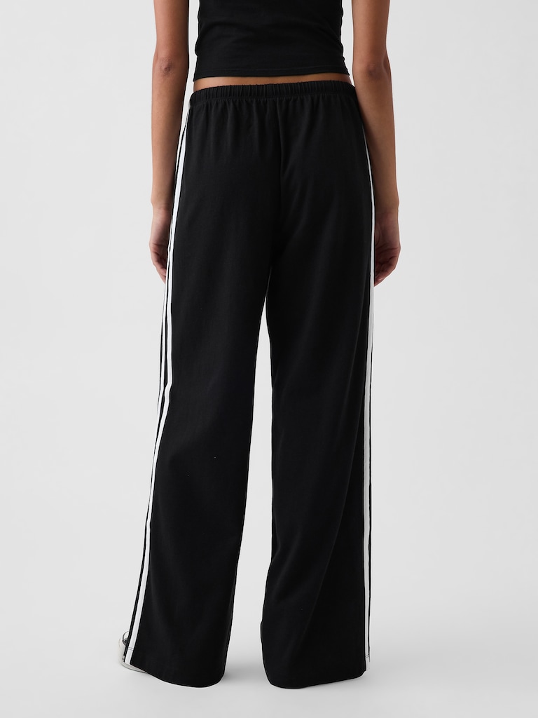 Knit Relaxed Track Pants