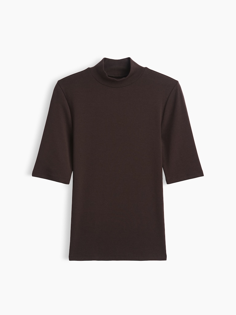 Modern Mockneck T-Shirt