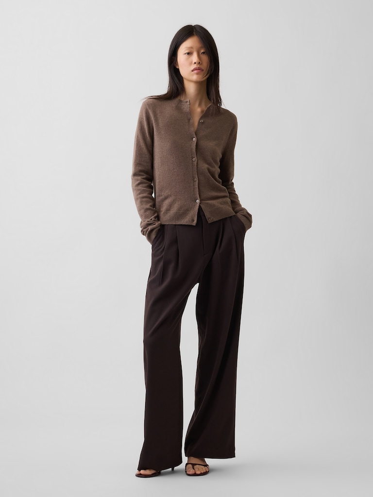 CashSoft Crop Cardigan