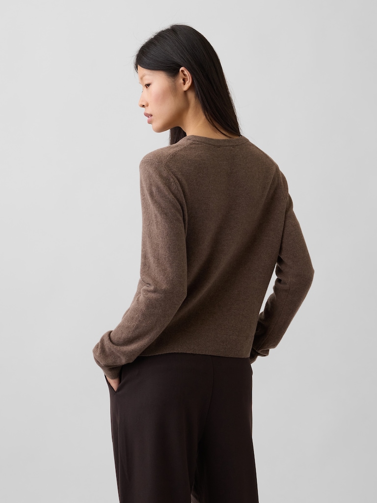 CashSoft Crop Cardigan