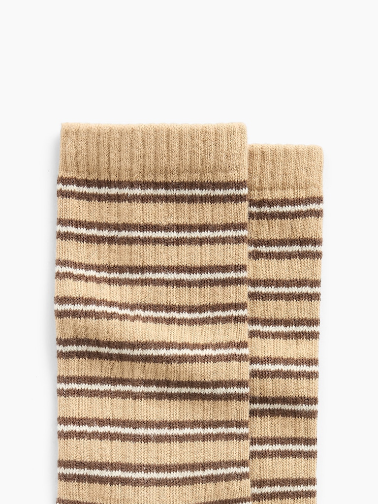 Rib Stripe Socks