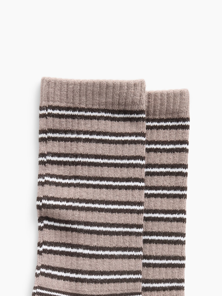 Rib Stripe Socks