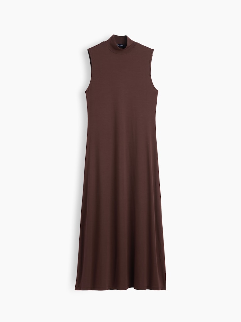Mockneck Maxi Dress