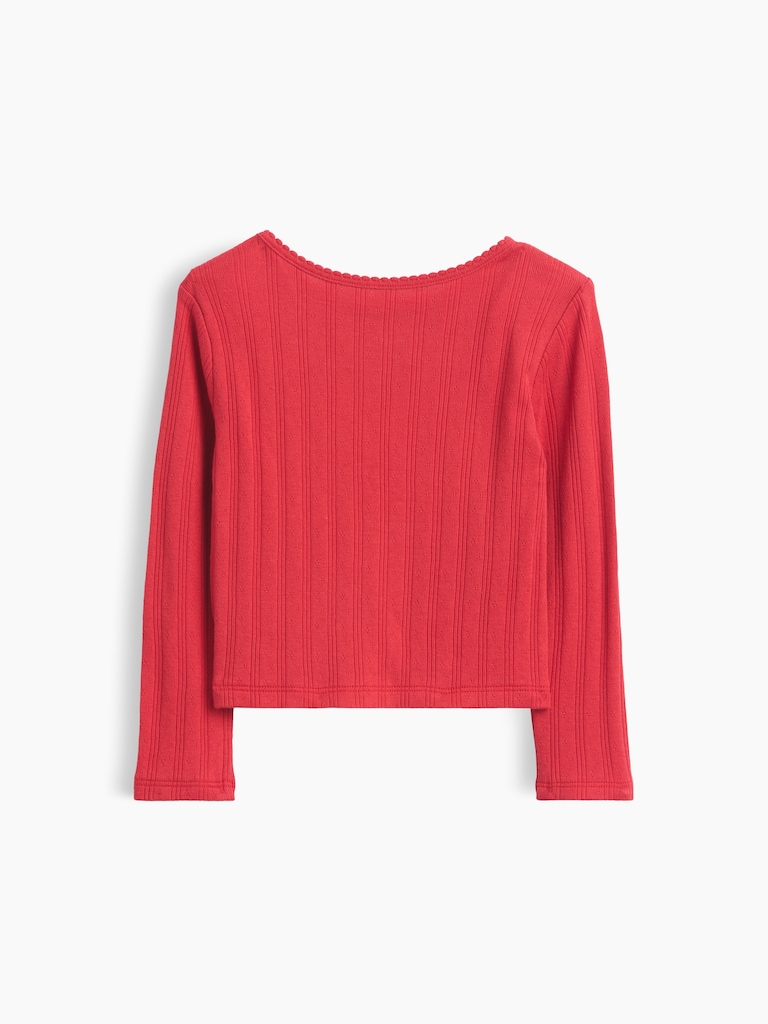 Baby & Toddler Pointelle Rib T-Shirt