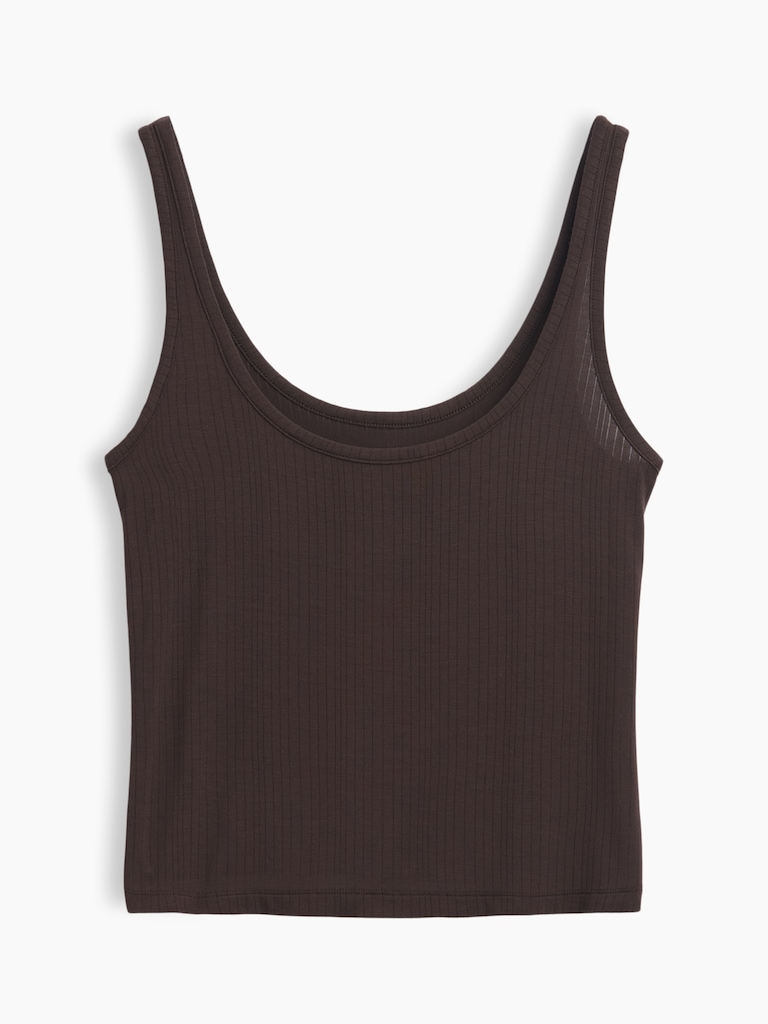 Camisole de pyjama côtelée en modal PureDouceur