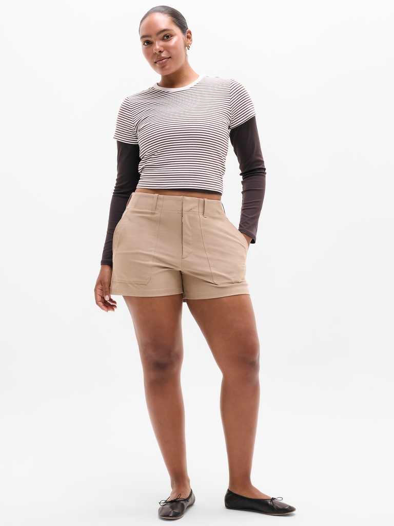 Skyline High Rise Tailored 4" Short