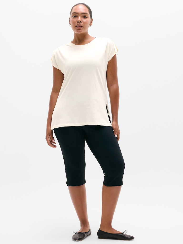 Favorite Cotton Cinched Tee
