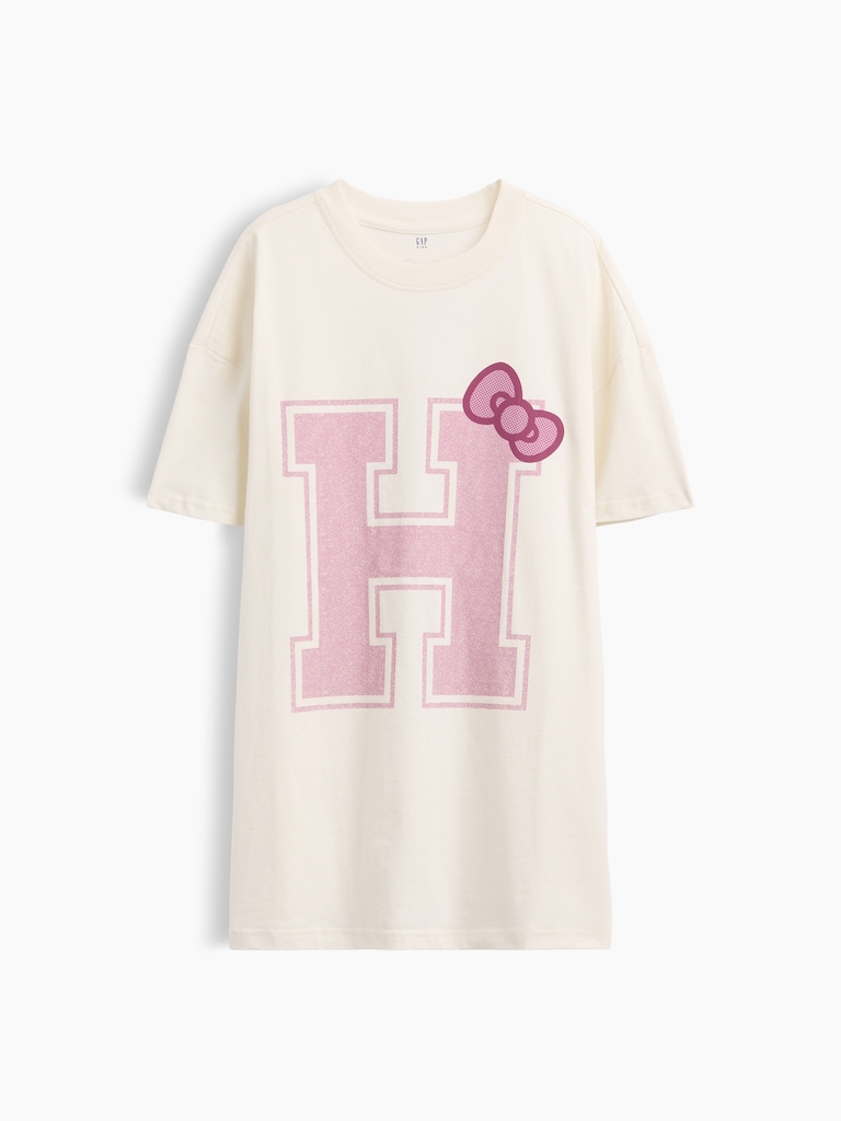 Kids Hello Kitty Oversized T-Shirt