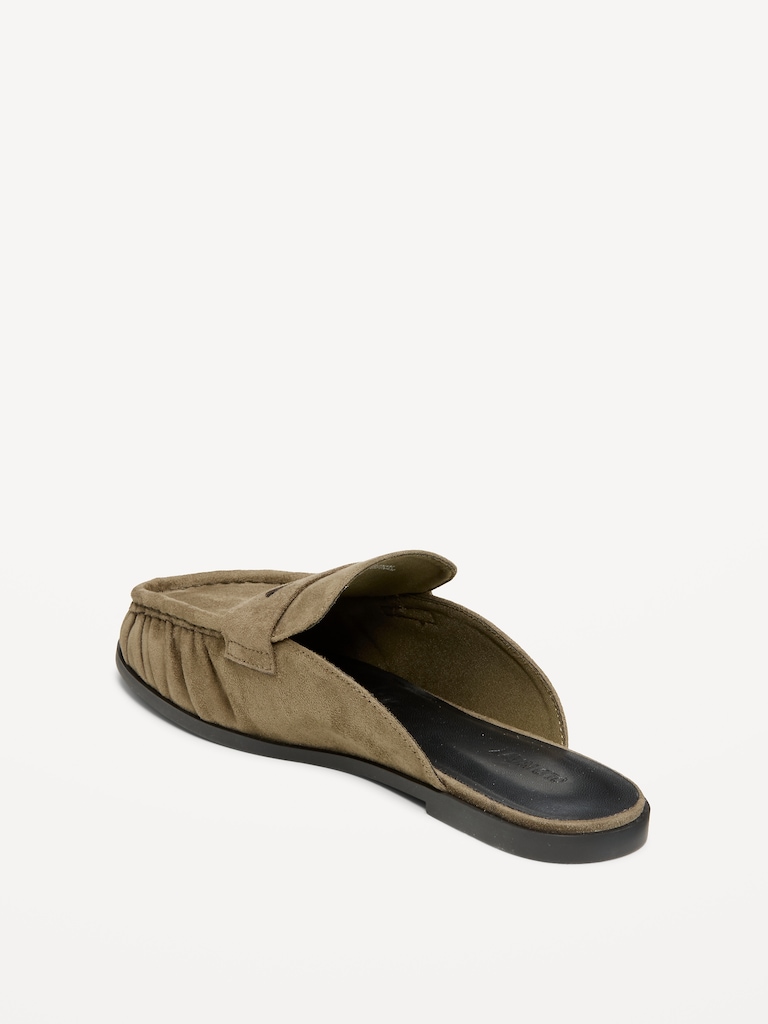 Loafer Mule Shoes for Women
