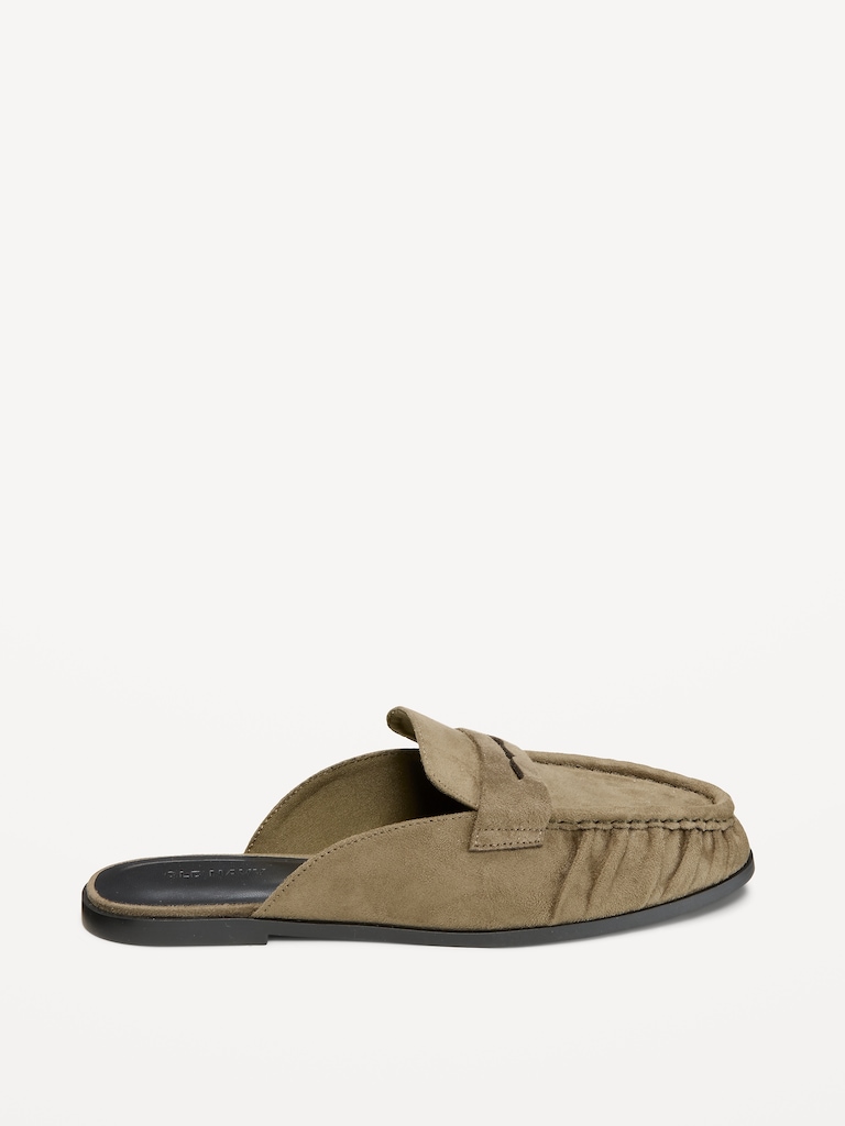 Loafer Mule Shoes for Women