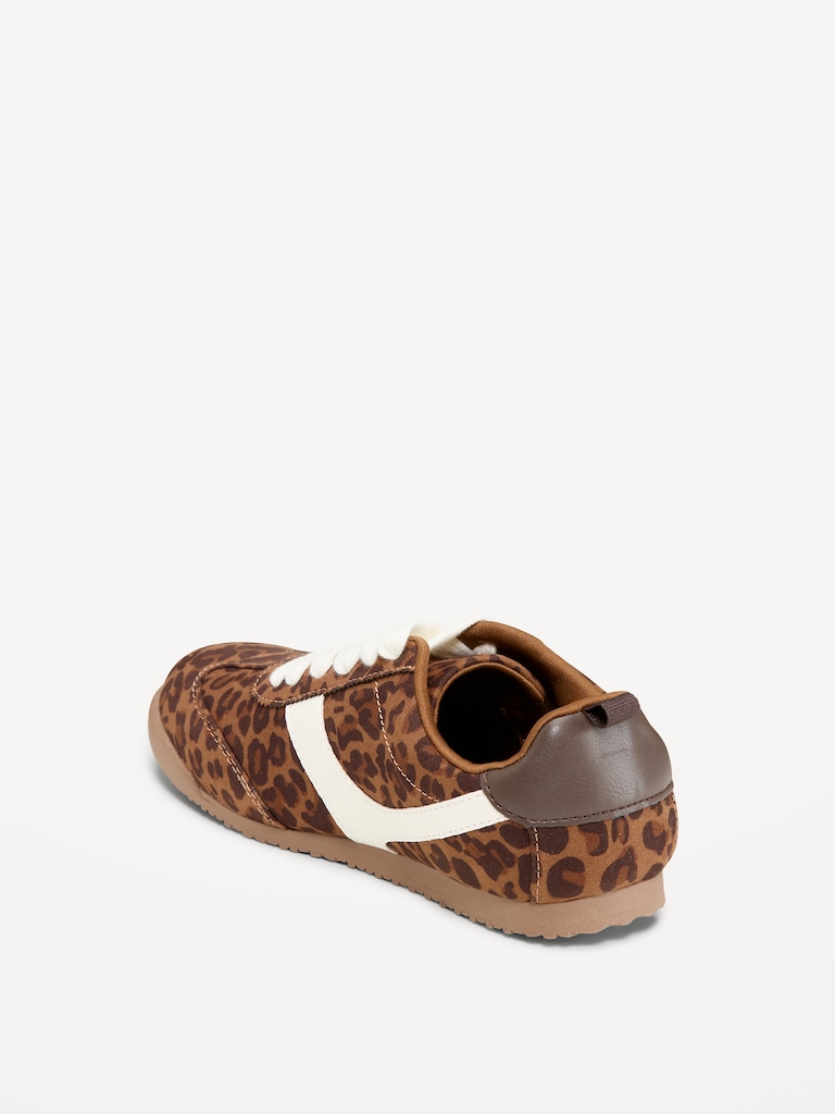 Faux-Suede Lace-Up Sneakers for Girls