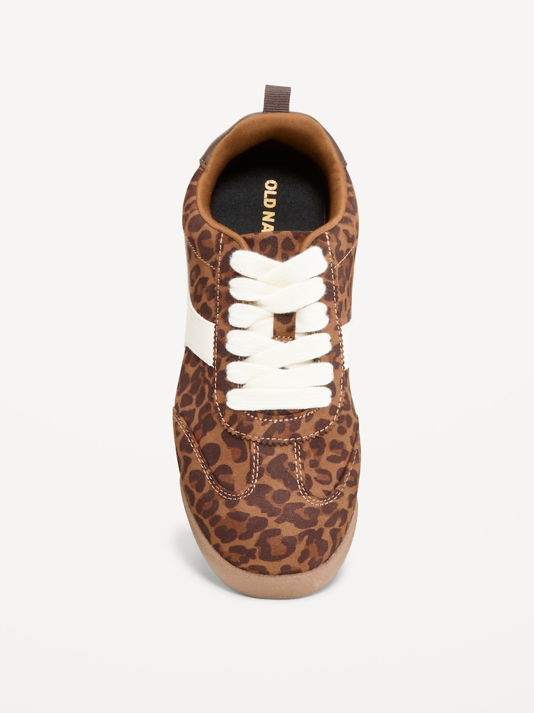 Faux-Suede Lace-Up Sneakers for Girls