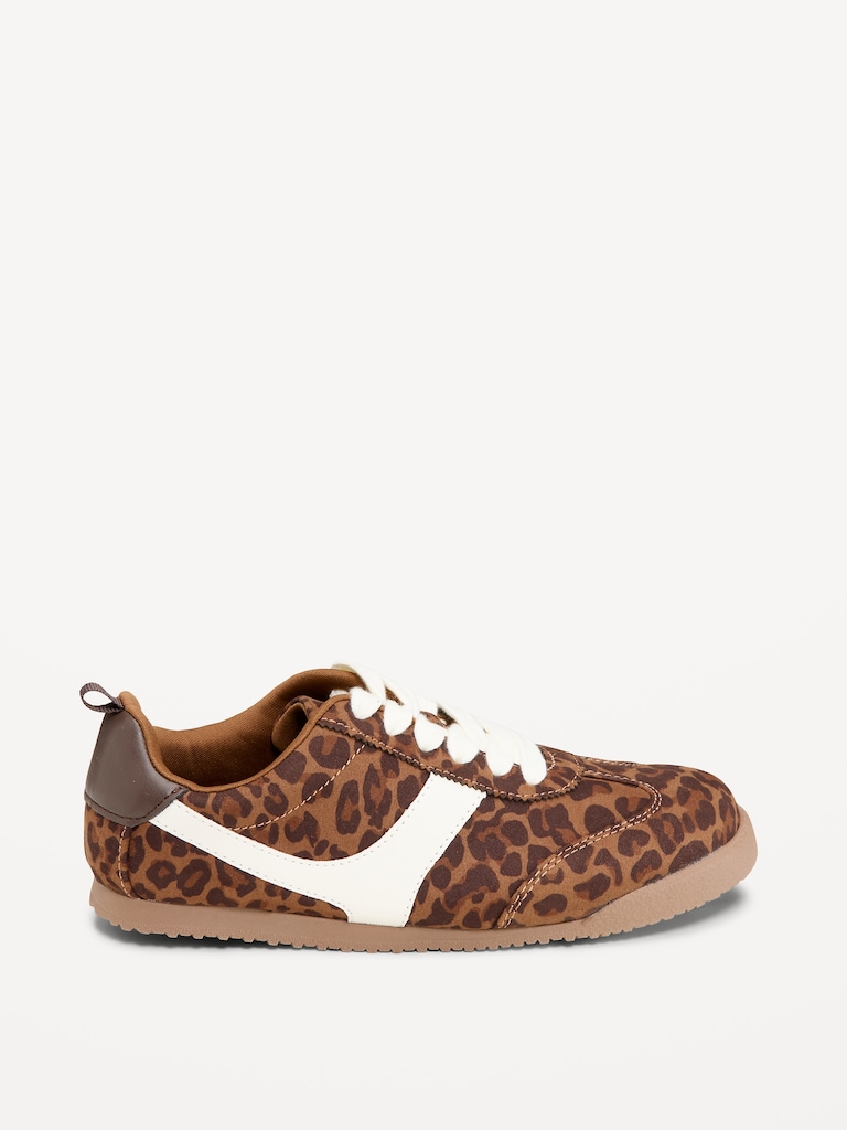 Faux-Suede Lace-Up Sneakers for Girls