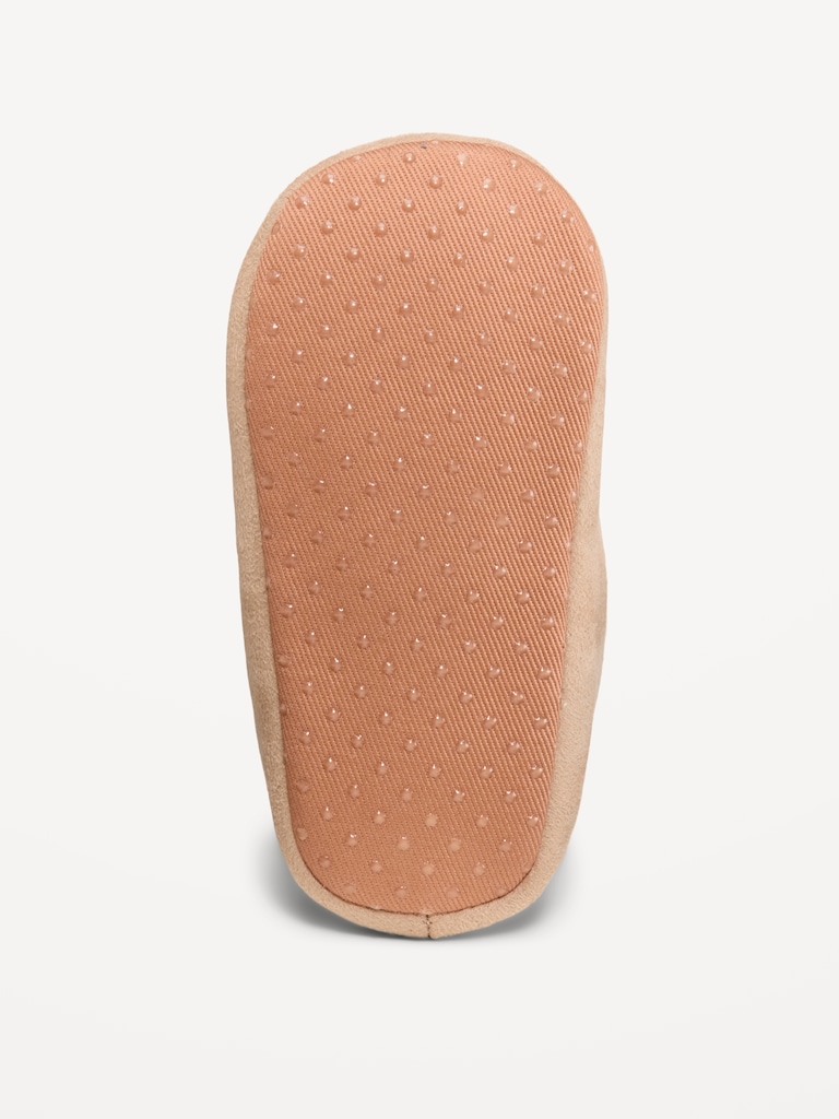 Faux-Suede Derby Boots for Baby