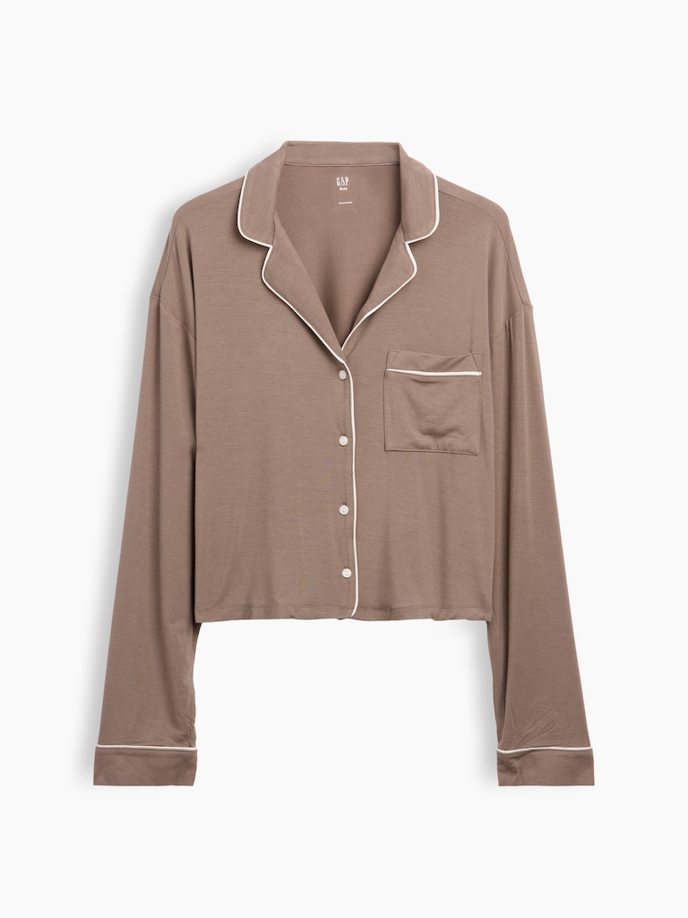Haut de pyjama court en modal PureDouceur