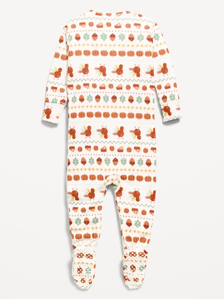 2-Way-Zip Sleep & Play Footed One-Piece for Baby
