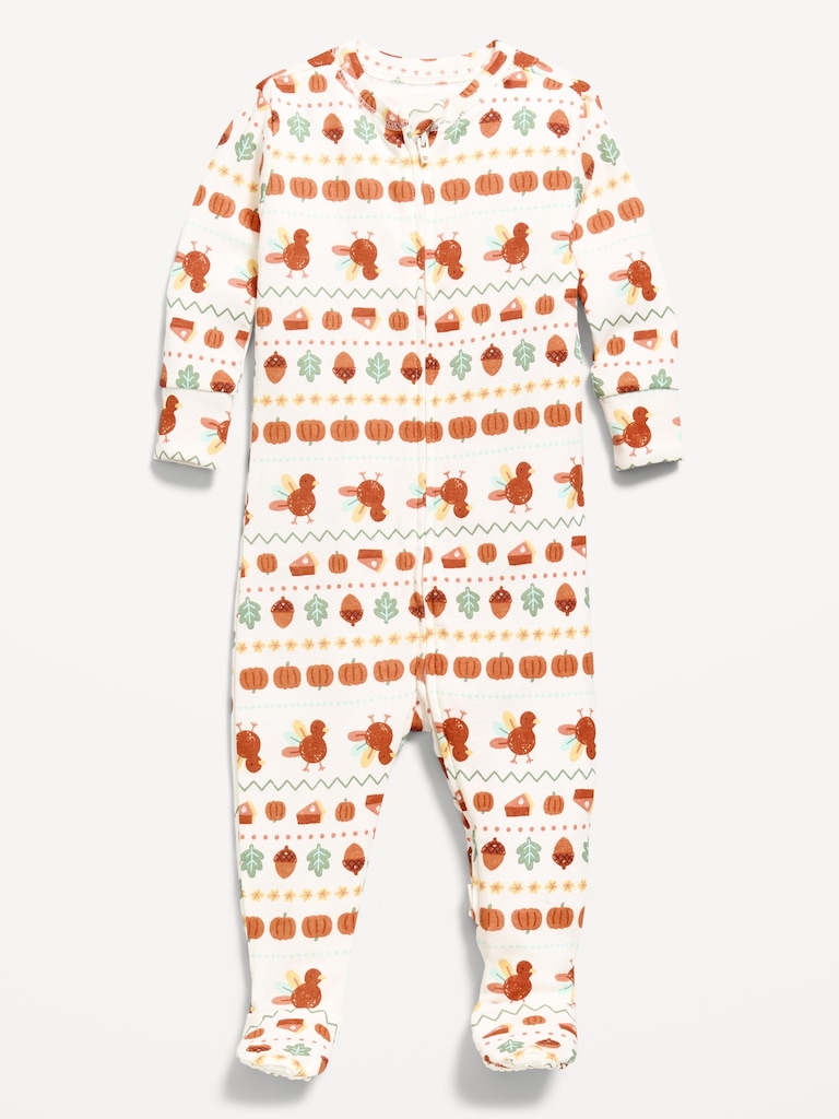2-Way-Zip Sleep & Play Footed One-Piece for Baby