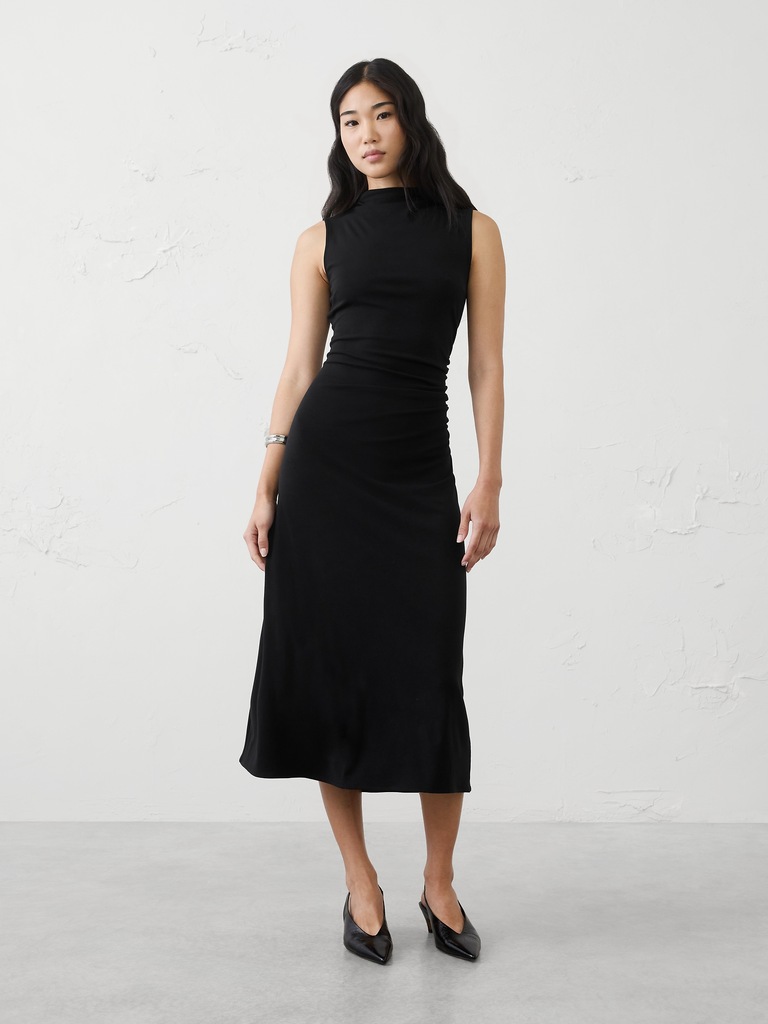 Cozy Ribbed Maxi Dress