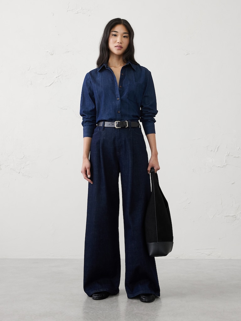 The Perfect Denim Shirt