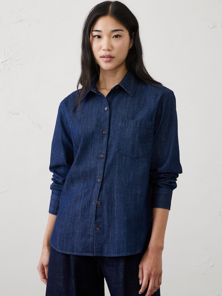 The Perfect Denim Shirt