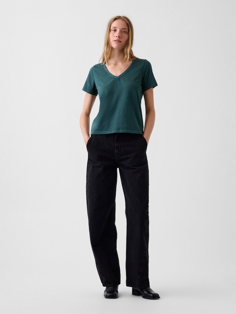 Organic Cotton VintageSoft V-Neck T-Shirt