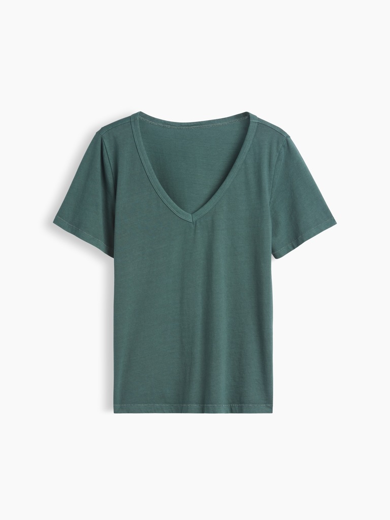 Organic Cotton VintageSoft V-Neck T-Shirt