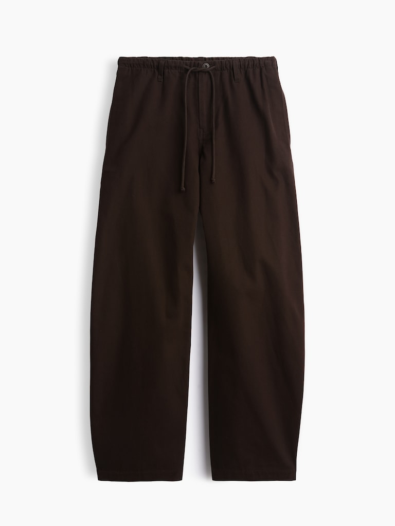 Canvas Easy Baggy Barrel Cargo Pants