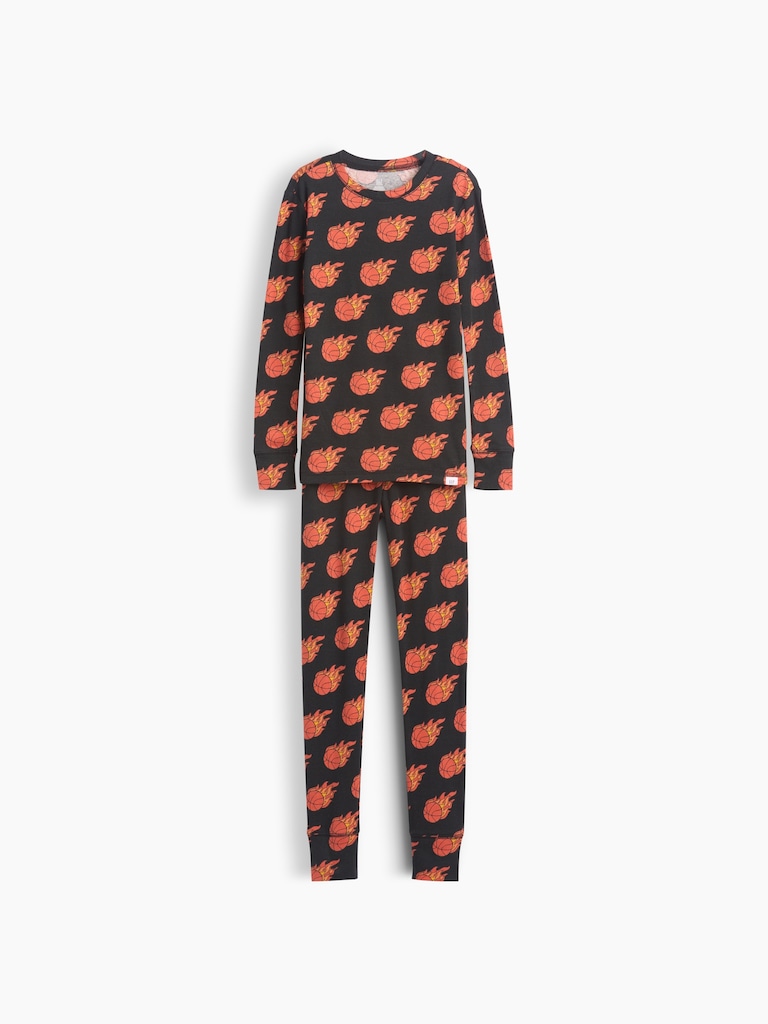 Kids Organic Brushed Cotton PJ Set