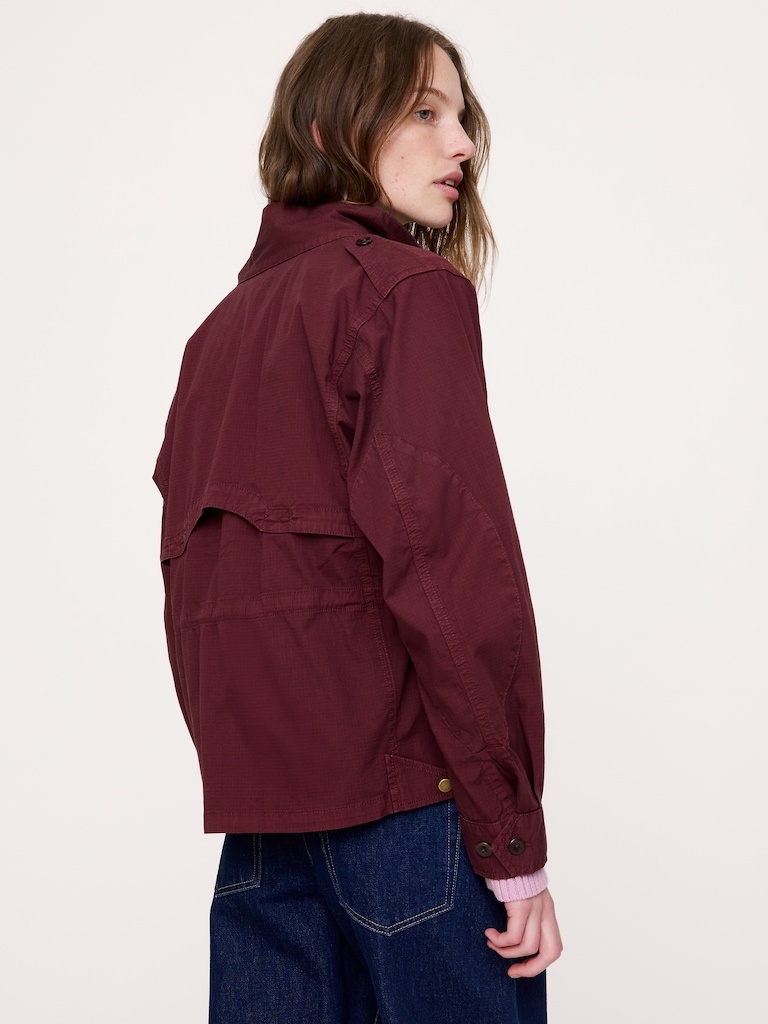 Blouson d’aviateur en coton indéchirable