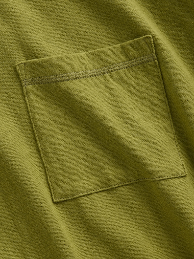 100% Cotton Authentic Oversized Pocket T-Shirt