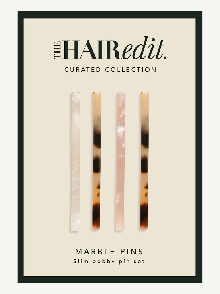 The Hair Edit Marble Pins Set