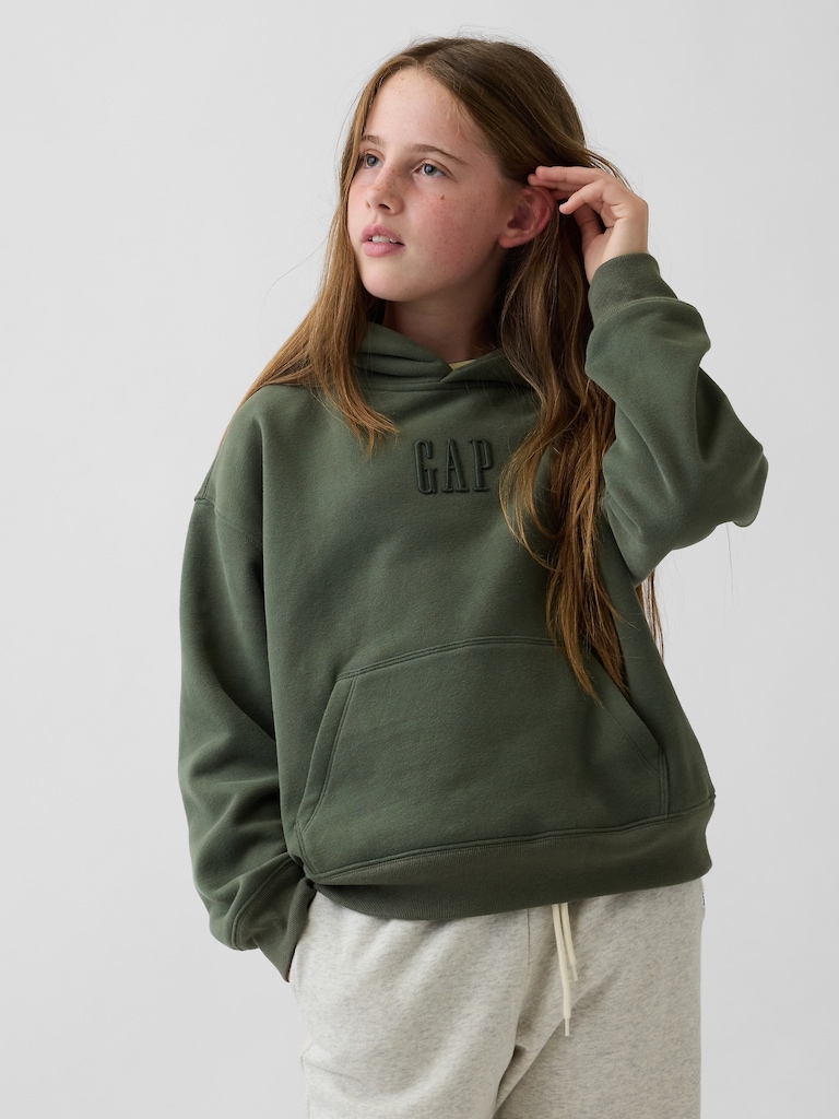Kids VintageSoft Relaxed Logo Hoodie