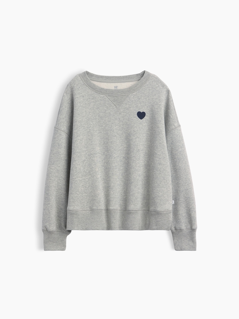 Kids VintageSoft Oversized Split-Hem Sweatshirt